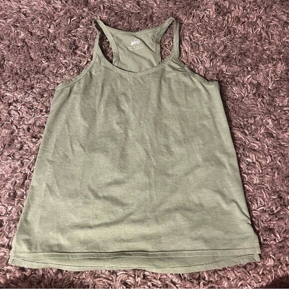 REI Tops - REI Women's Green Tank Top